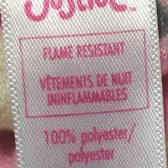 Girls PJ’s Sleeper onesie size 20 JUSTICE 🌸 - Picture 5 of 5